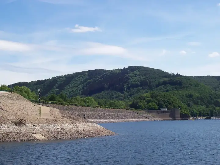 Dam and lake