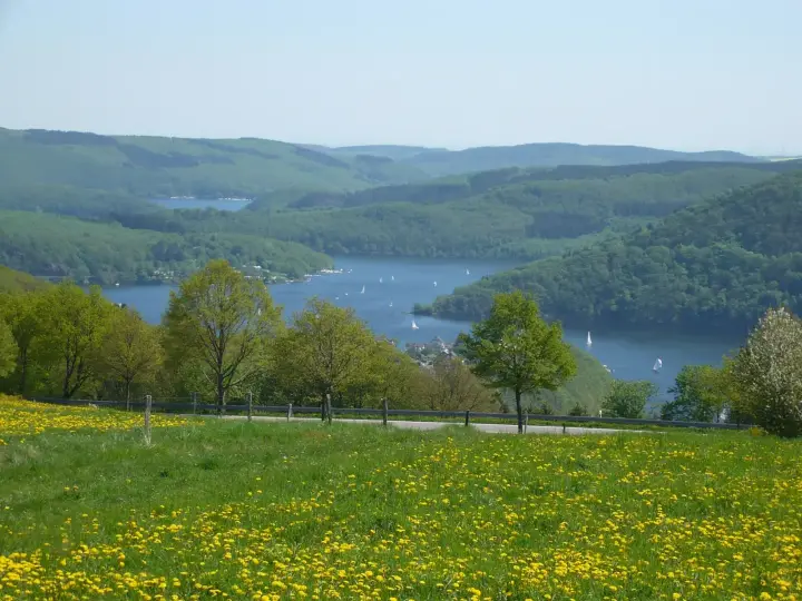 Hiking and cycling